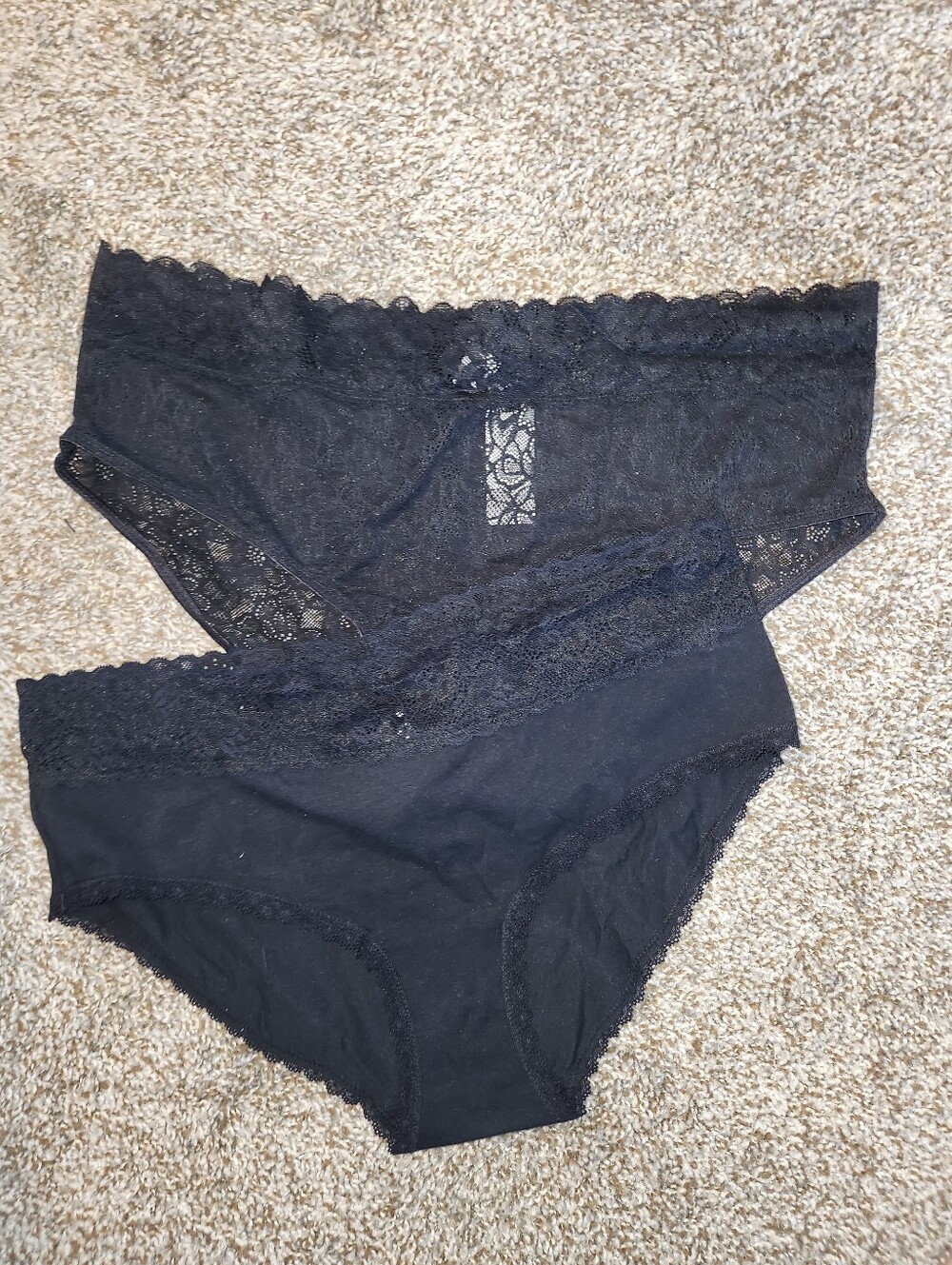 Maurices Black Lace Hipsters XX-Large NWT